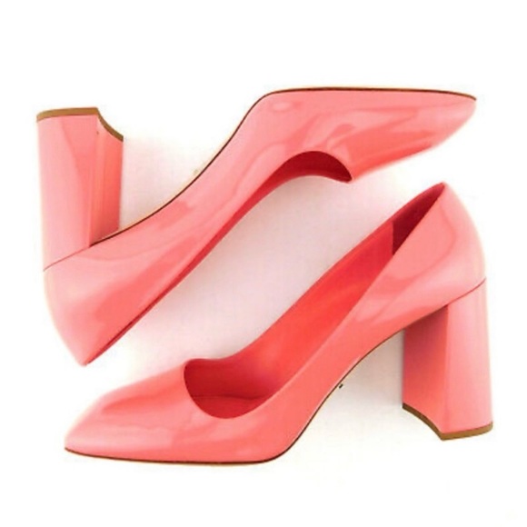 Prada pink Square Toe Clazature Donna Heels 40 - Picture 4 of 16